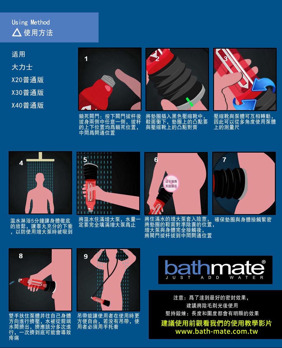 Bathmate 用法